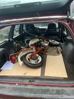 Riga mini project, Maximaal 45 km/u, 49 cc, 2 versnellingen, Ophalen