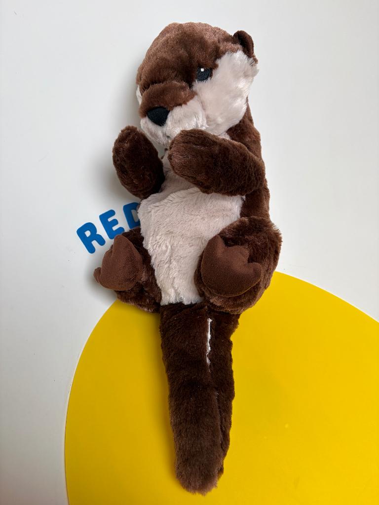 5414 ikea otter, Kinderen en Baby's, Speelgoed | Knuffels en Pluche, Ophalen of Verzenden, Zo goed als nieuw, Overige typen