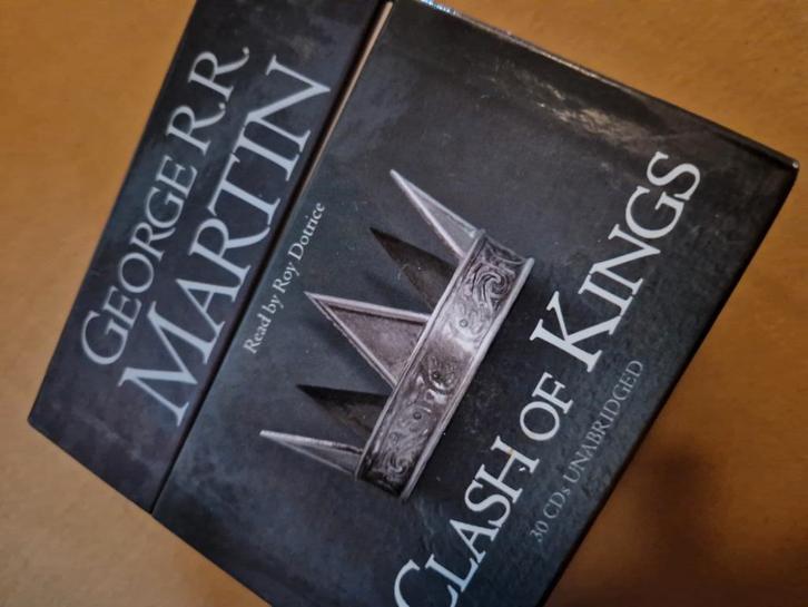 30 cd's game of thrones luisterboek luisterboeken cd boxset, Boeken, Luisterboeken, Ophalen of Verzenden