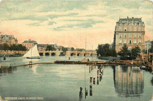 (304-274-051) Amsterdam Amstel m. Amstel-Hotel, Verzamelen, Ansichtkaarten | Nederland, Noord-Holland, Verzenden