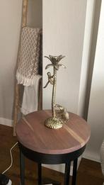 Goudkleurige kandelaar Palm Sissy Boy Homeland, Huis en Inrichting, Woonaccessoires | Kandelaars en Kaarsen, Gebruikt, Overige kleuren