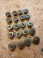 deurknoppen messing, Doe-het-zelf en Verbouw, Hang- en Sluitwerk, Ophalen, Gebruikt, Koper of Messing, Overige typen