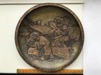 Japanse koperen schotels uit de Meiji periode, Ophalen
