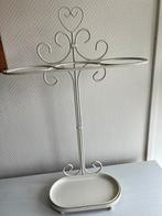 Te Koop Wit Brocante Paraplu Standaard Metaal, Huis en Inrichting, Woonaccessoires | Paraplubakken, Ophalen of Verzenden, Zo goed als nieuw