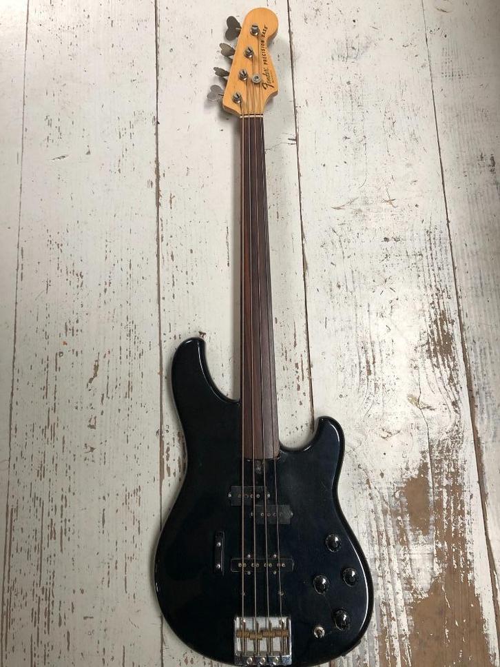 Fender Precision fretless hals, Muziek en Instrumenten, Snaarinstrumenten | Gitaren | Bas, Gebruikt, Elektrisch, Fretloos, Ophalen