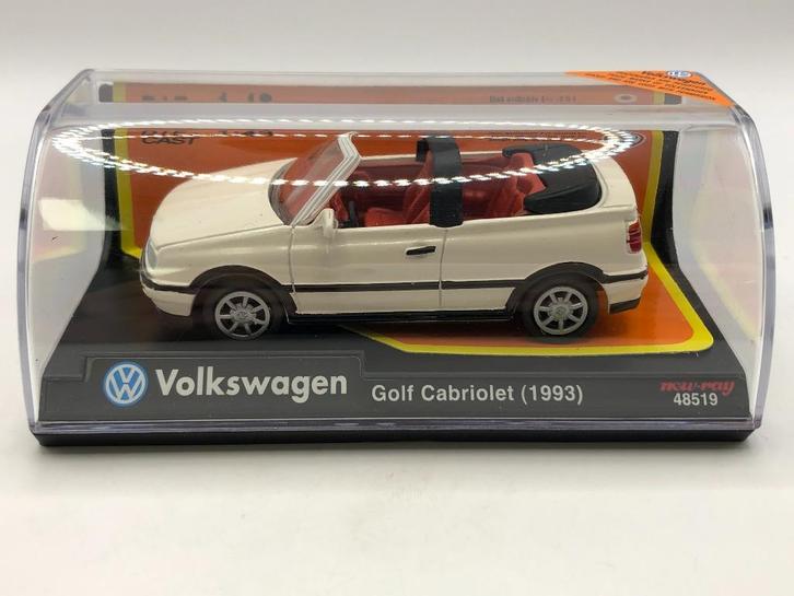 New-Ray 48519 Volkswagen Golf Cabriolet 1993 -GOED- M30, Hobby en Vrije tijd, Modelauto's | 1:43, Gebruikt, Auto, Overige merken