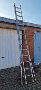 Wienese steekladder, Doe-het-zelf en Verbouw, Ladders en Trappen, Ophalen of Verzenden, Gebruikt, 4 meter of meer