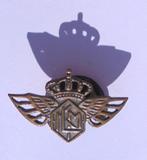 Oude KLM reverspeld., Verzamelen, Luchtvaart en Vliegtuigspotten, Ophalen of Verzenden, Gebruikt, Patch, Badge of Embleem