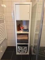 Kallax kast ikea wit, Huis en Inrichting, Badkamer | Badkamermeubels, Ophalen, (Half)hoge kast, Minder dan 50 cm, Gebruikt