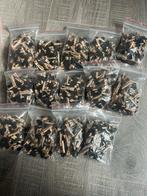 Zwarte Mini Wasknijpers - 700 stuks voor Decoratie, Ophalen of Verzenden, Nieuw, Materiaal