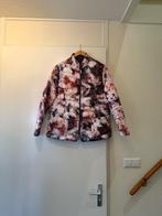 Lebek bloemen tussendoor jas / 2 kanten te dragen maat 46, Kleding | Dames, Jassen | Winter, Ophalen of Verzenden, Zo goed als nieuw