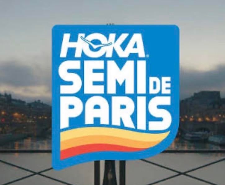 1 startbewijs halve Marathon Parijs / Semi Hoka de Paris, Twee personen, Ticket of Toegangskaart