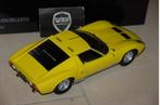 1:18 Lamborghini Miura P400SV yellow Kyosho see info WRH, Hobby en Vrije tijd, Modelauto's | 1:18, Ophalen of Verzenden, Zo goed als nieuw