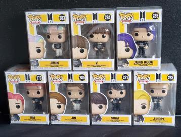 Funko Pop!, Complete set van 7 stuks BTS, Serie 3, Rocks beschikbaar voor biedingen