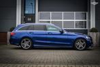 Mercedes-Benz C-klasse Estate 180 AMG Sport Edition |LEDER|T, Automaat, Achterwielaandrijving, Blauw, Lichtsensor