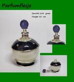 Prachtig parfumflesje met versiering (9), Verzenden, Gebruikt, Parfumfles