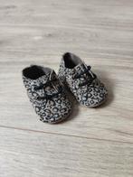 Baby schoentjes slofjes bruin zwart panterprint maat 16-17 n, Kinderen en Baby's, Babykleding | Schoentjes en Sokjes, Nieuw, Schoentjes