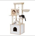 Kattenboom - met Kattenbak Kast – Houten - Kattenhuisje, Quore B.V., Verzenden, Nieuw, Krabpaal