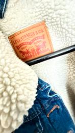 Levi's spijkerjas met teddy voering, Blauw, Ophalen of Verzenden, Zo goed als nieuw, Jasje