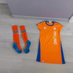Officiël voetbal jurkje Euro 2020 maat 122/128 met kousen, Ophalen of Verzenden, Gebruikt, Meisje, Jurk of Rok