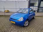 Ford Ka 1.3 I 51KW 2004 Blauw, Auto's, Voorwielaandrijving, 1299 cc, 4 cilinders, Ka