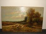 Pieter Adrianus Bouter (Dutch, 1887-1968), Woman with sheep., Ophalen of Verzenden