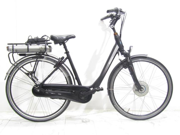 Sparta F8e zwart dames 48cm 28inch, Fietsen en Brommers, Elektrische fietsen, Gebruikt, Sparta, 47 tot 51 cm