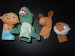 Vingerpopjes 4 stuks, Ophalen of Verzenden, Zo goed als nieuw, Overige typen