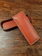 Vintage leren pennenbak met blotter, Antiek en Kunst, Ophalen of Verzenden