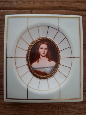Villeroy & Boch porseleinen portret Wilhelmina Sulza beschikbaar voor biedingen