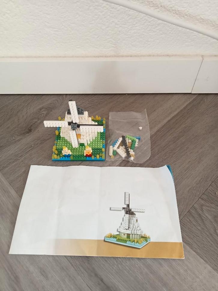 Bouwstenen Nederlandse Molen, Kinderen en Baby's, Speelgoed | Bouwstenen, Zo goed als nieuw, Overige merken, Ophalen of Verzenden
