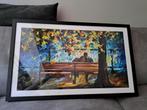 Print van Afremov in zwarte lijst, Ophalen, Minder dan 50 cm, 50 tot 75 cm, Print
