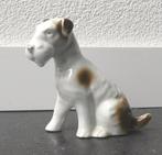 Vintage hondenbeeldje hondje fox terrier Foreign 9002, Gebruikt, Ophalen of Verzenden, Dier