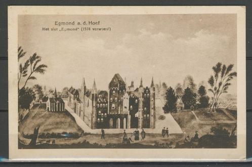 Egmond a. d. Hoef 1925 Slot Egmond Ansichtkaart 1084 jdu  Vo, Verzamelen, Ansichtkaarten | Nederland, Ongelopen, Noord-Holland