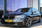 BMW 5 Serie M550i xDrive High Executive | 463PK | Schuifdak, Auto's, BMW, Te koop, Zilver of Grijs, Geïmporteerd, Benzine