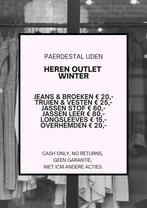Heren kleding! Spot goedkoop, Ophalen, Nieuw, Overige maten, Zwart