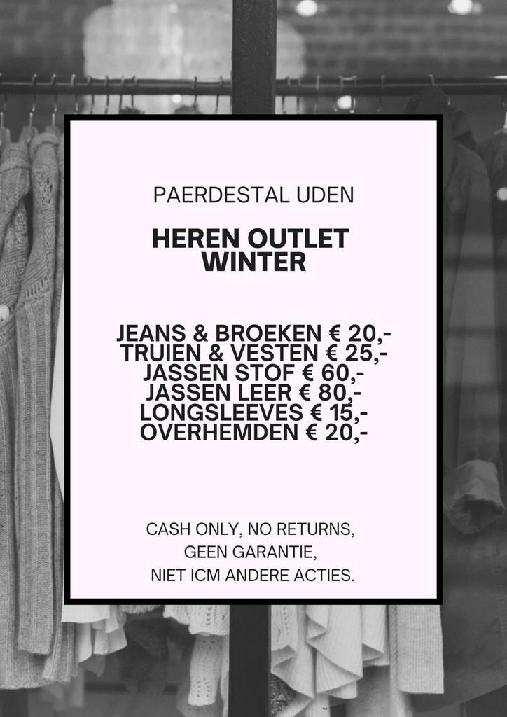 Heren kleding! Spot goedkoop, Kleding | Heren, Jassen | Winter, Nieuw, Overige maten, Zwart, Ophalen