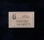 X170A) 1945 Duits lokaal Gebuhr Bezahlt, Ophalen of Verzenden, Overige periodes, Postfris