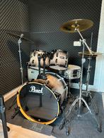 Professioneel Pearl drumstel+sensitone 10 lugs, Muziek en Instrumenten, Drumstellen en Slagwerk, Ophalen, Zo goed als nieuw, Pearl