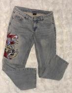 Ed hardy jeans dames, Kleding | Dames, Spijkerbroeken en Jeans, Ophalen of Verzenden, Zo goed als nieuw, Blauw, W28 - W29 (confectie 36)