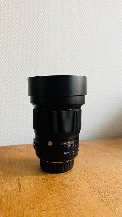 Sigma 20mm f/1.4, Audio, Tv en Foto, Fotografie | Lenzen en Objectieven, Gebruikt, Groothoeklens, Ophalen