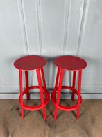 8 HAY revolver design barkrukken, Huis en Inrichting, Barkrukken, 5 krukken of meer, 60 tot 90 cm, Met voetsteun, Ophalen of Verzenden