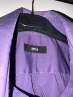 Boss paars overhemd, maat 41, BOSS, Paars, Ophalen of Verzenden, Halswijdte 41/42 (L)