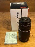 Canon EF 75-300mm lens III incl doos, Audio, Tv en Foto, Fotografie | Lenzen en Objectieven, Ophalen of Verzenden, Gebruikt, Telelens