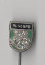 Rijsoord emaille stadswapen speldje, Gebruikt, Niet vindbaar, Niet vindbaar, Speldje of Pin