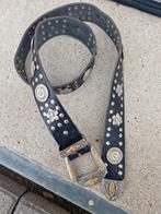 Western country cowboy riem leer zwart lengte 105 cm, 95 tot 105 cm, Ophalen of Verzenden, Zo goed als nieuw, Riem of Ceintuur