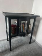 Kastje theekastje vitrine, Ophalen, 50 tot 100 cm, Zo goed als nieuw, Minder dan 100 cm