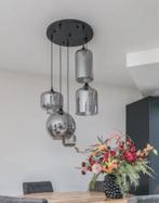 Mooie hanglamp - hotelchic, Huis en Inrichting, Lampen | Hanglampen, Ophalen of Verzenden, Zo goed als nieuw, Glas, 75 cm of meer