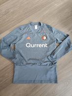 (M) Adidas Feyenoord Drill Top Shirt 2018/19 Grijs, Sport en Fitness, Voetbal, Maat M, Ophalen of Verzenden, Zo goed als nieuw