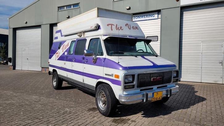 Mooie GMC Vandura / camper bus / 5.7 V8 / CHEVY / UNIEK!, Caravans en Kamperen, Campers, Particulier, tot en met 3, Buscamper of Camperbus